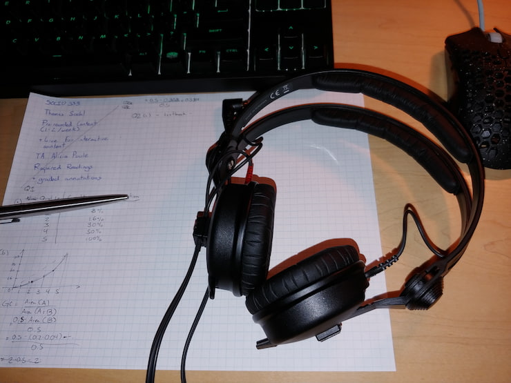 My HD 25 headphones